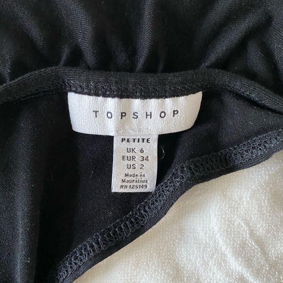 TOPSHOP Petite Ruched Tank - Picture 6 of 8
